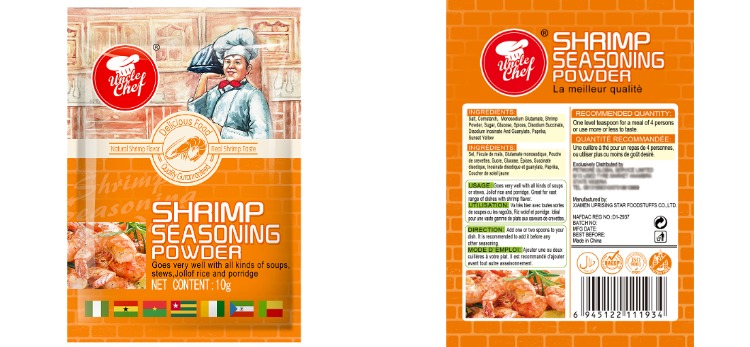 Uncle chef brand halal Dry Shrimp Soup Powder