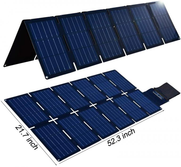 100W Solar Blanket With 156 Mono High Efficiency Solar Cells-NEWLIGHT ENERGY