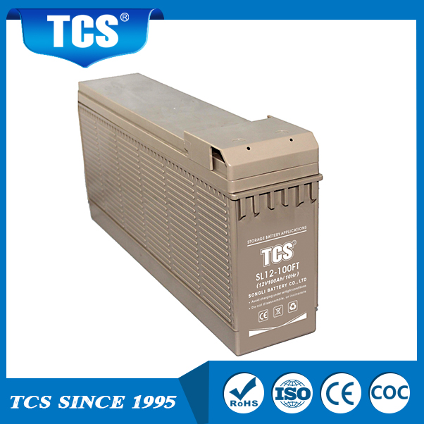 Batteria di archiviazione terminale anteriore SL12-100FT TCS Batteria Songli