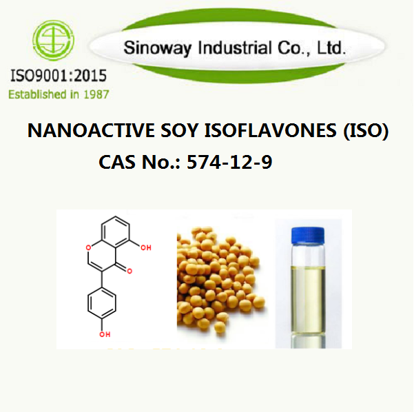 Isoflavoni di soia nanoattivi (ISO) 574-12-9