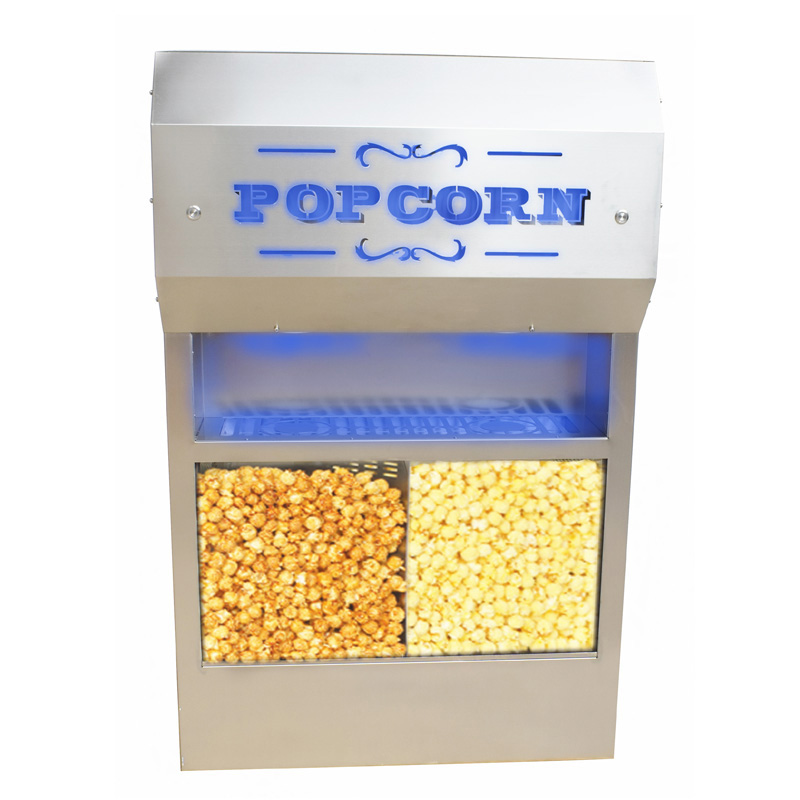 Distributore di popcorn del cabinet del condizionatore self-service