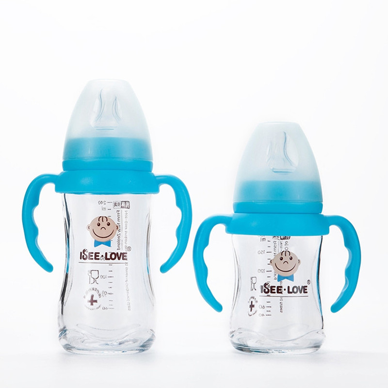 Set di bottiglie per neonati di latte variabile