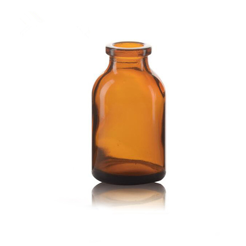 Bottiglia di ambra della medicina piana da 20 ml
