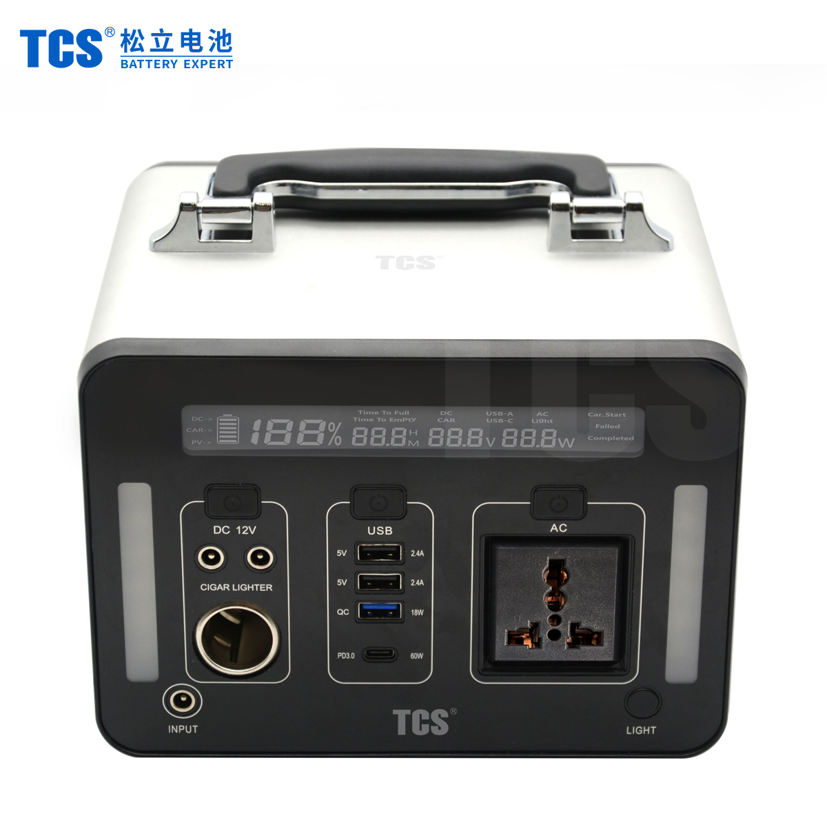 Batteria al litio Batteria per alimentazione portatile T500 TCS Batteria