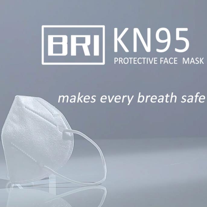 Maschera per la bocca della polvere respiratoria per l'inquinamento atmosferico KN95 Maschera medica 50 confezione