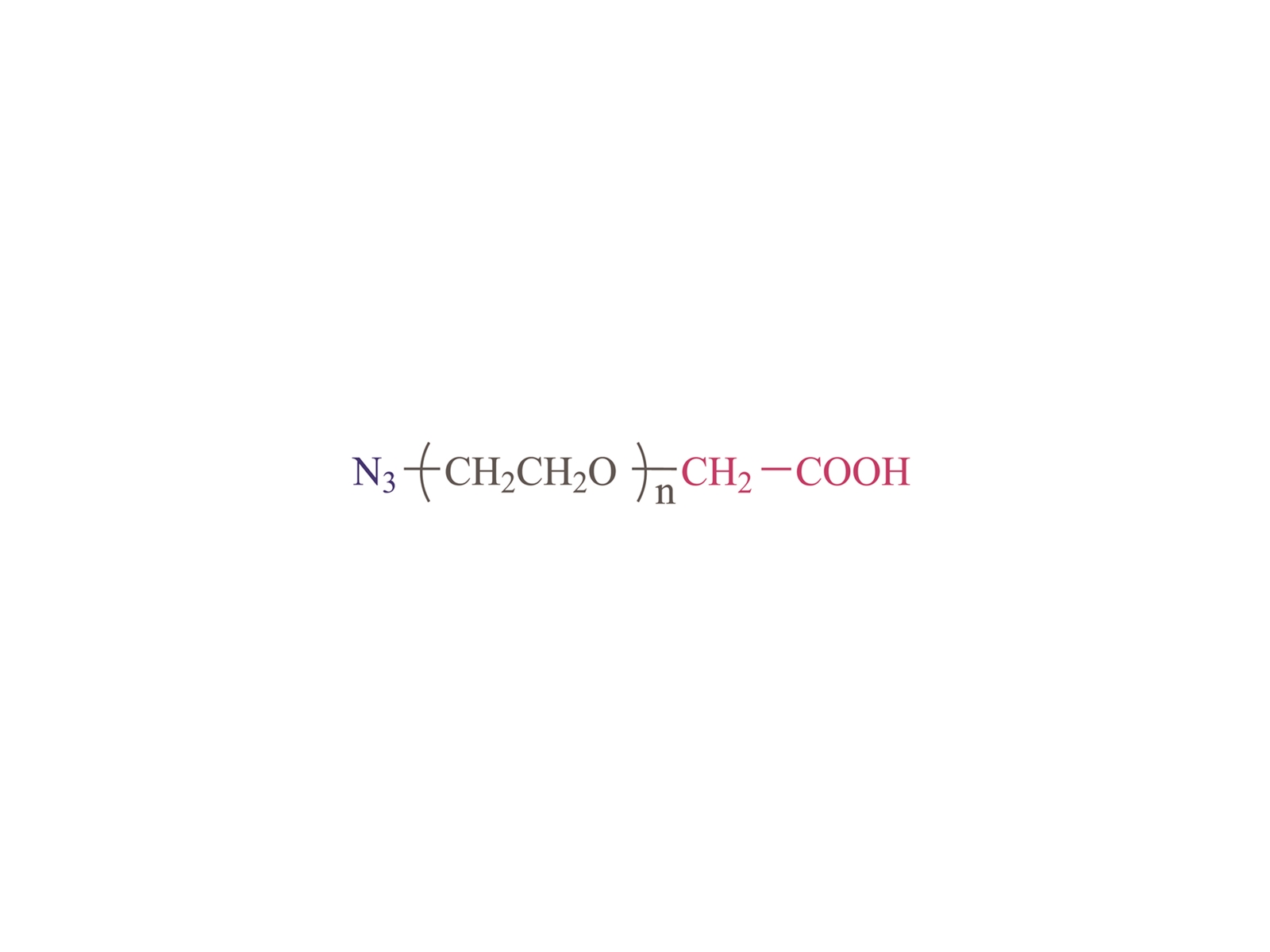 α-carbossil-ω-azido poli (glicole etilenico) [Hooc-PEG-N3] CAS: 882518-90-3,172531-37-2