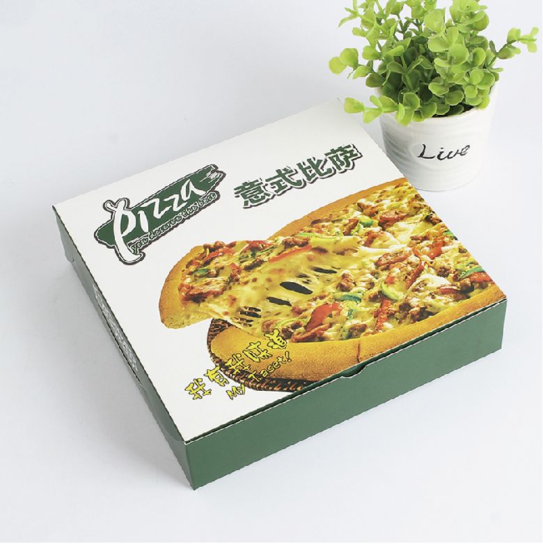 Supporto Design Supporto Personalizzato Box Packaging Pizza all'ingrosso in vendita