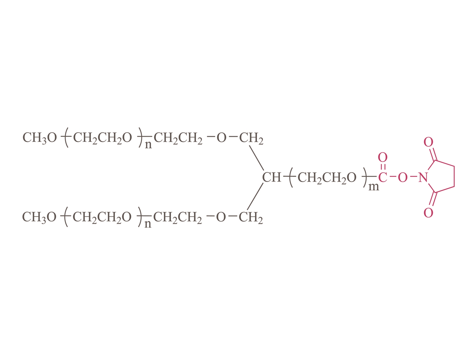 Forme Y POLY (GLICOL ETILENE) Succinimidyl Carbonate (Y1pt02) [Y-Shape PEG-SC]