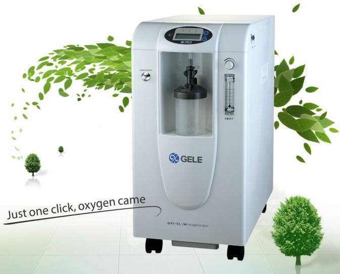 Concentratore di ossigeno medico di colore bianco di vendita caldo 5 litro