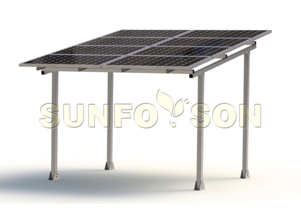 Struttura di montaggio di SunRack Solar Carport