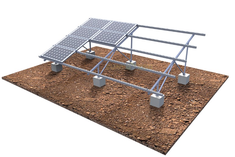 Sistema di montaggio solare a terra