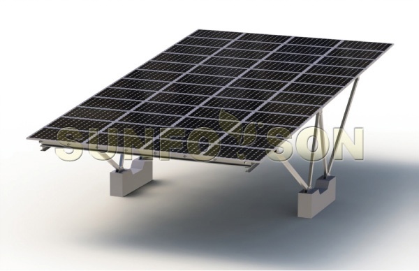 Sistema di montaggio del parcheggio solare