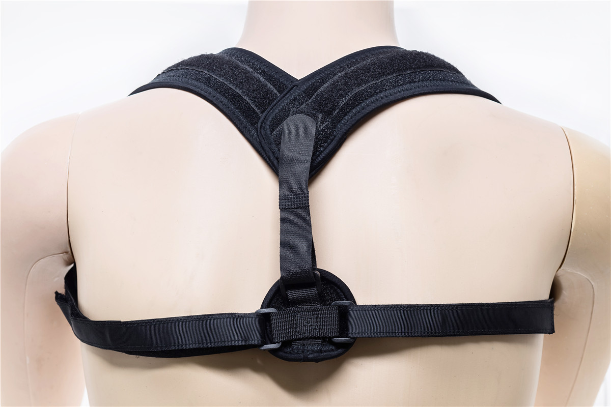 Cinture per clavicola traspirante per supporto posteriore spinale superiore e correttore postura