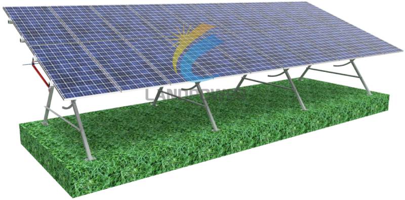 Montaggio solare regolabile ad angolo