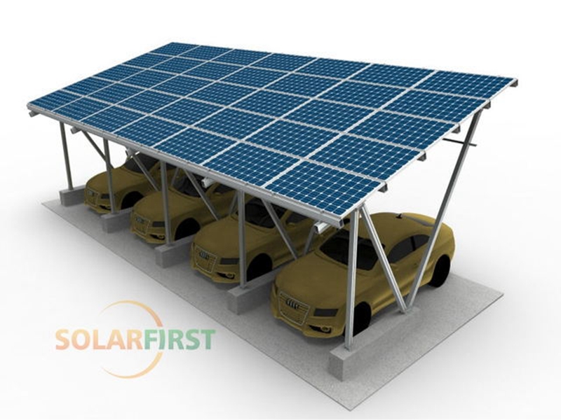 Montaggio solare anodizzato in alluminio Montaggio a terra per la potenza solare
