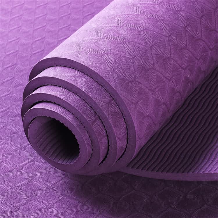 Nuovo arrivo Top Quality Purple Color Home TPE Yoga Mat