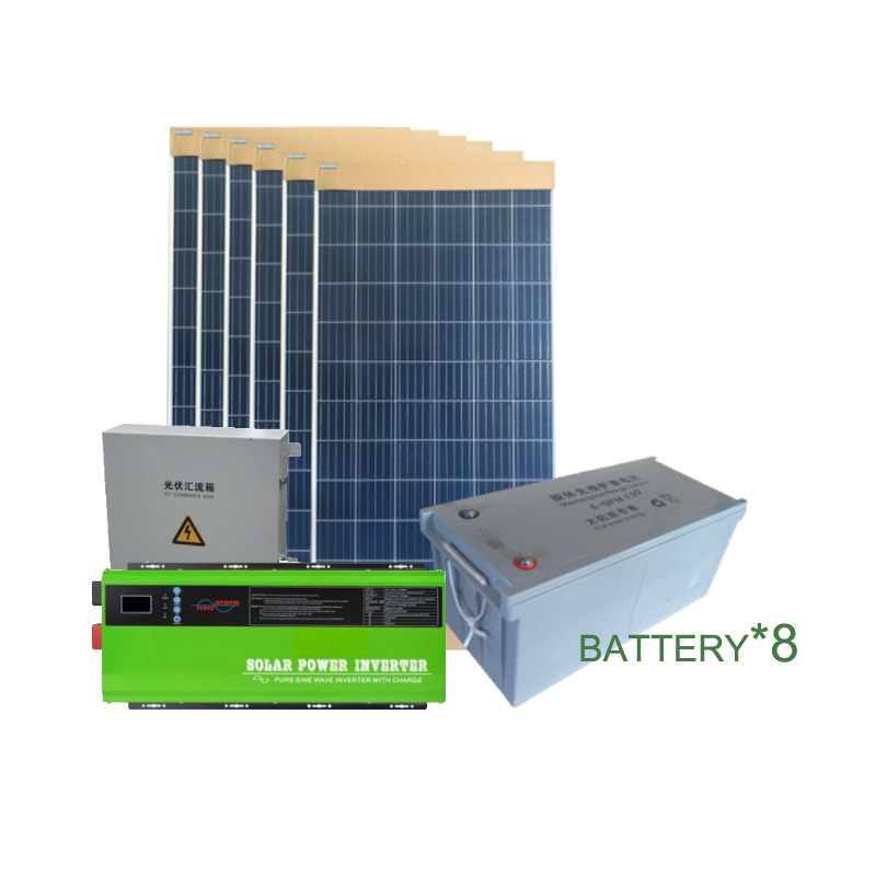 48V 3KW Solar PV Panel System per la casa