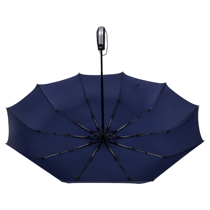 Logo personalizzato vinile tre ombrello business pieghevole