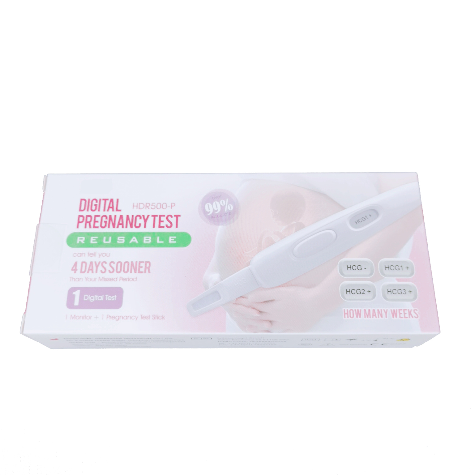 Price di fabbrica Test di gravidanza digitale e test di gravidanza di 1 settimana