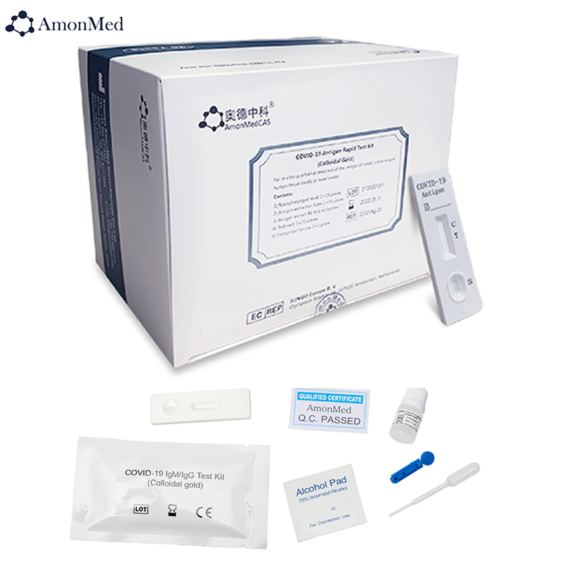 Kit di test rapidi accurati per anticorpi anti-saliva COVID-19 IgM/IgG
