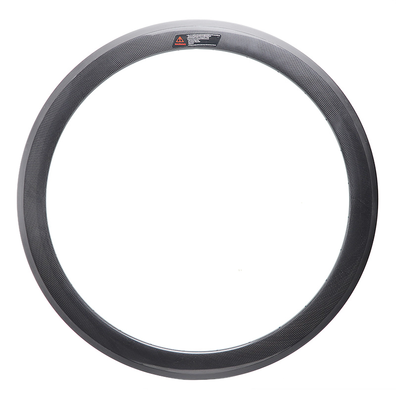 Cerchi in carbonio 700C Freno per cerchione per bici da strada Tubolare in carbonio largo 23 mm