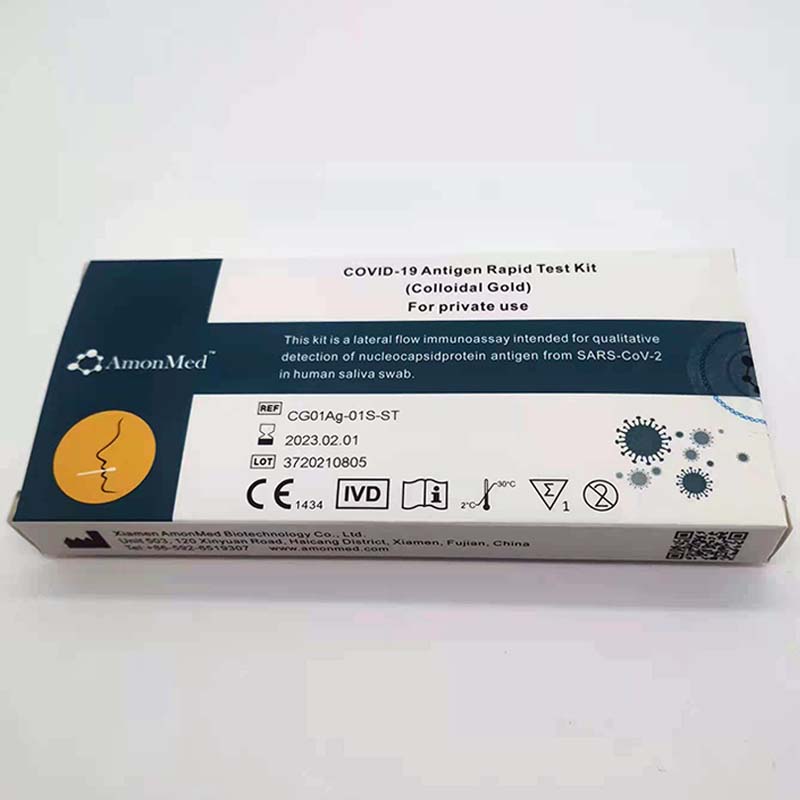 Kit per test rapido della saliva dell'antigene diagnostico medico Kit per test rapido dell'antigene