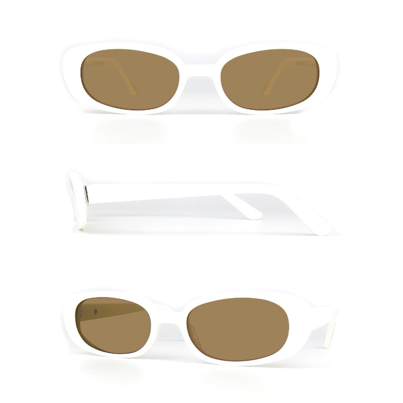 2022 Nuovo logo personalizzato all'ingrosso moda uomo tendenza occhiali da sole donna alta qualità montatura ovale in acetato occhiali da sole donna occhiali da sole