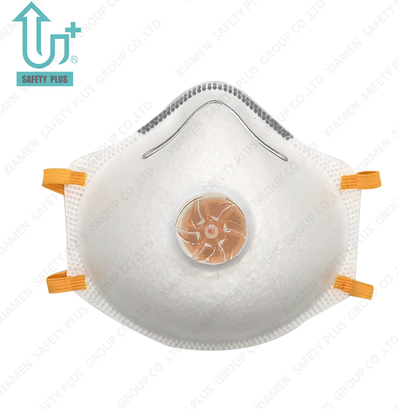 Buona qualità e protezione del viso confortevole FFP2 Nr Grado di filtrazione Maschera protettiva per adulti a forma di tazza