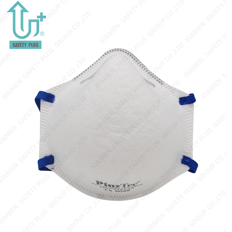 Protezione FFP1 Nr Filtro Ratingmaschera Professione Respiratore respiratorio Maschera antipolvere a forma di tazza Respiratore