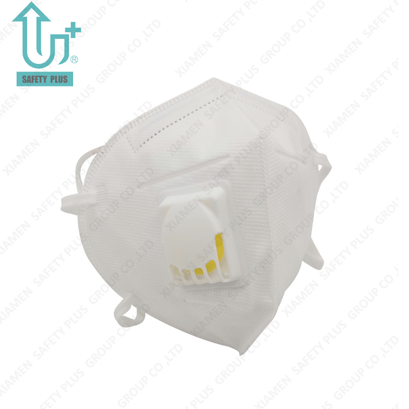 KN95 Maschera facciale Filtro antiparticolato Respiratore Maschera antipolvere Certificato Maschera monouso approvata Earloop