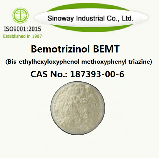 Bemotrizinolo (bis-etilesilossifenolo metossifenil triazina) BEMT 187393-00-6