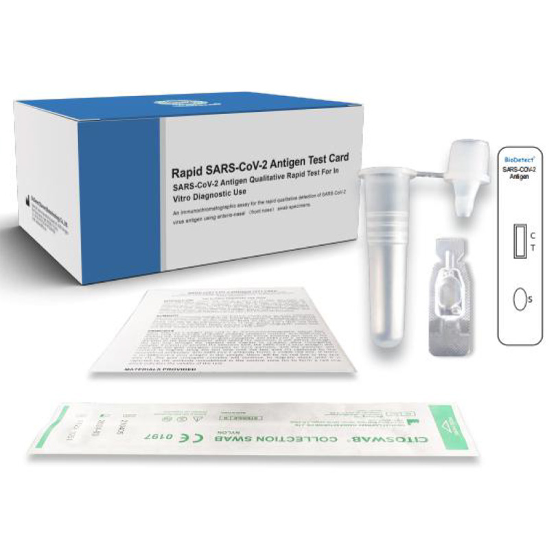 Kit per test salivare Schnelltest con tampone antigene monofase per uso diagnostico in vitro