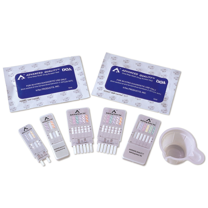 Kit di test RAPIDI per urina ad alta precisione Test di abuso di droghe DRUGTEST Kit di test 6 in 1