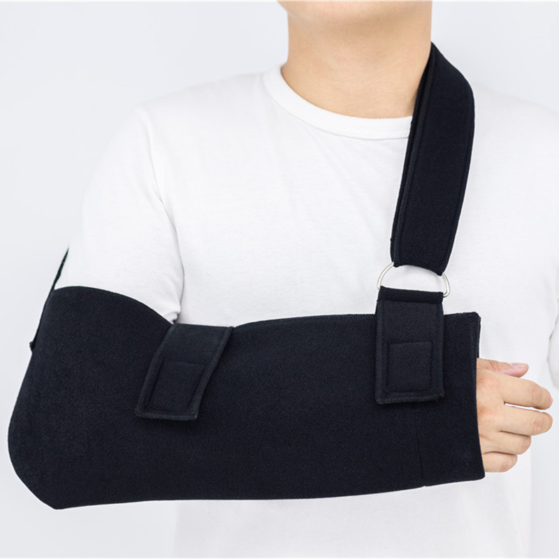 Sling braccio regolabile con cuscino per abduzione di spalla e cinturini di supporto a vita
