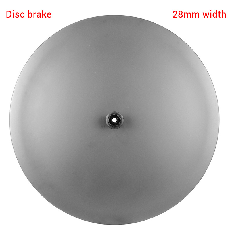 Ruota a disco integrale in carbonio Super Aero Disc Brake da 28 mm di larghezza