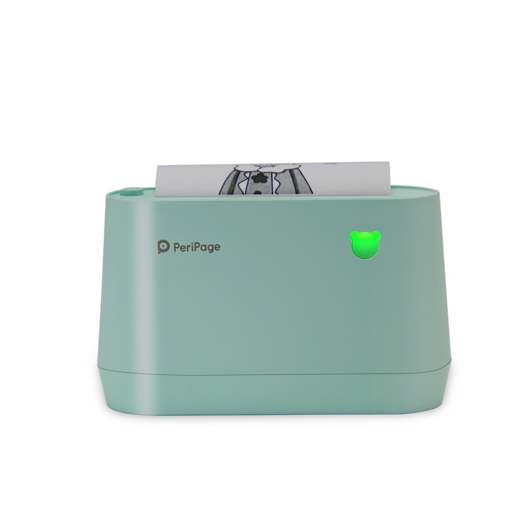 Stampante fotografica termica portatile per mini etichette da 3 pollici con codici a barre con 300 dpi
