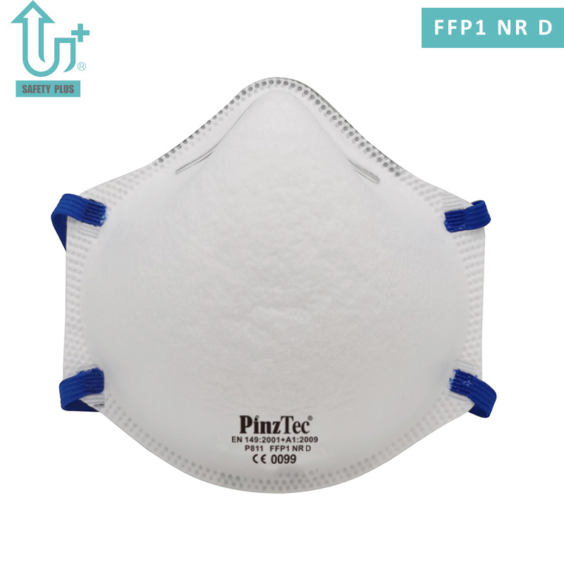Maschera facciale per respiratore antipolvere con filtro antiparticolato confortevole in cotone statico ad alta efficienza di fabbrica tipo FFP1 Nrd