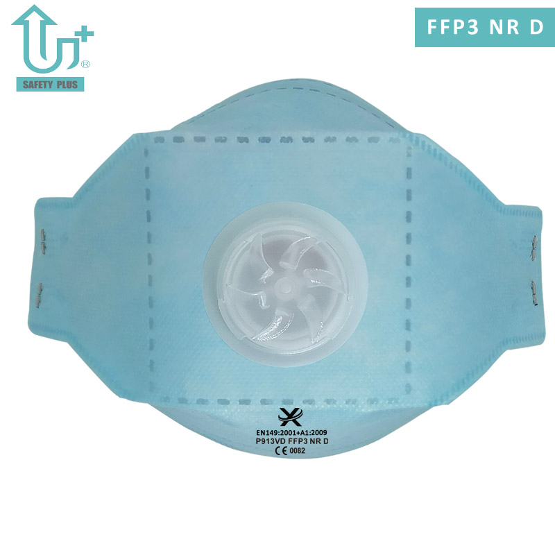 Respiratore con maschera antipolvere per dispositivi di protezione personale monouso di qualità senior FFP3 Nrd