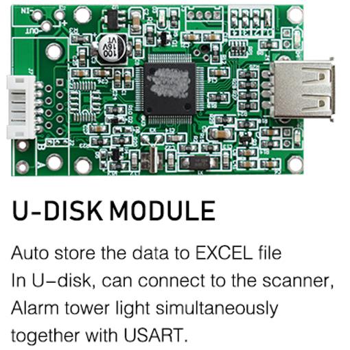 Modulo di collegamento U-disk per bilancia