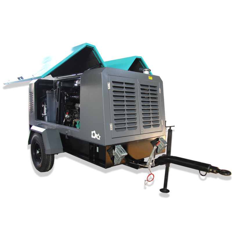 7 bar Diesel Portable Air Compressor Air