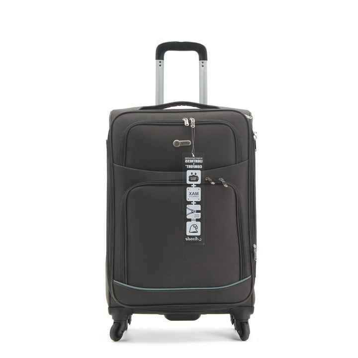 Nuovo set di valigie per bagagli in materiale di nylon con valigia morbida in tessuto ultraleggero