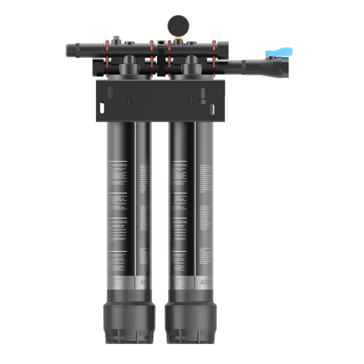 Sistema di filtrazione dell'acqua ACF a due stadi