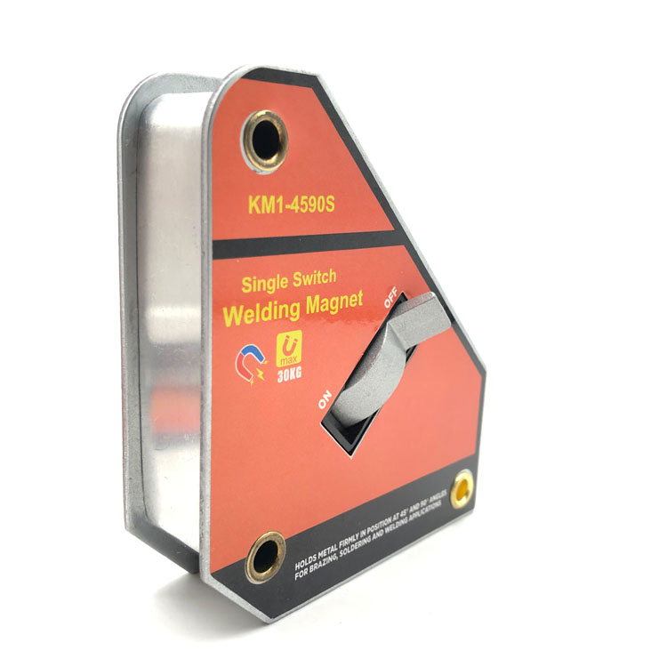Magnete per saldatura a interruttore singolo KM1-4590S 30KG con magnete al neodimio