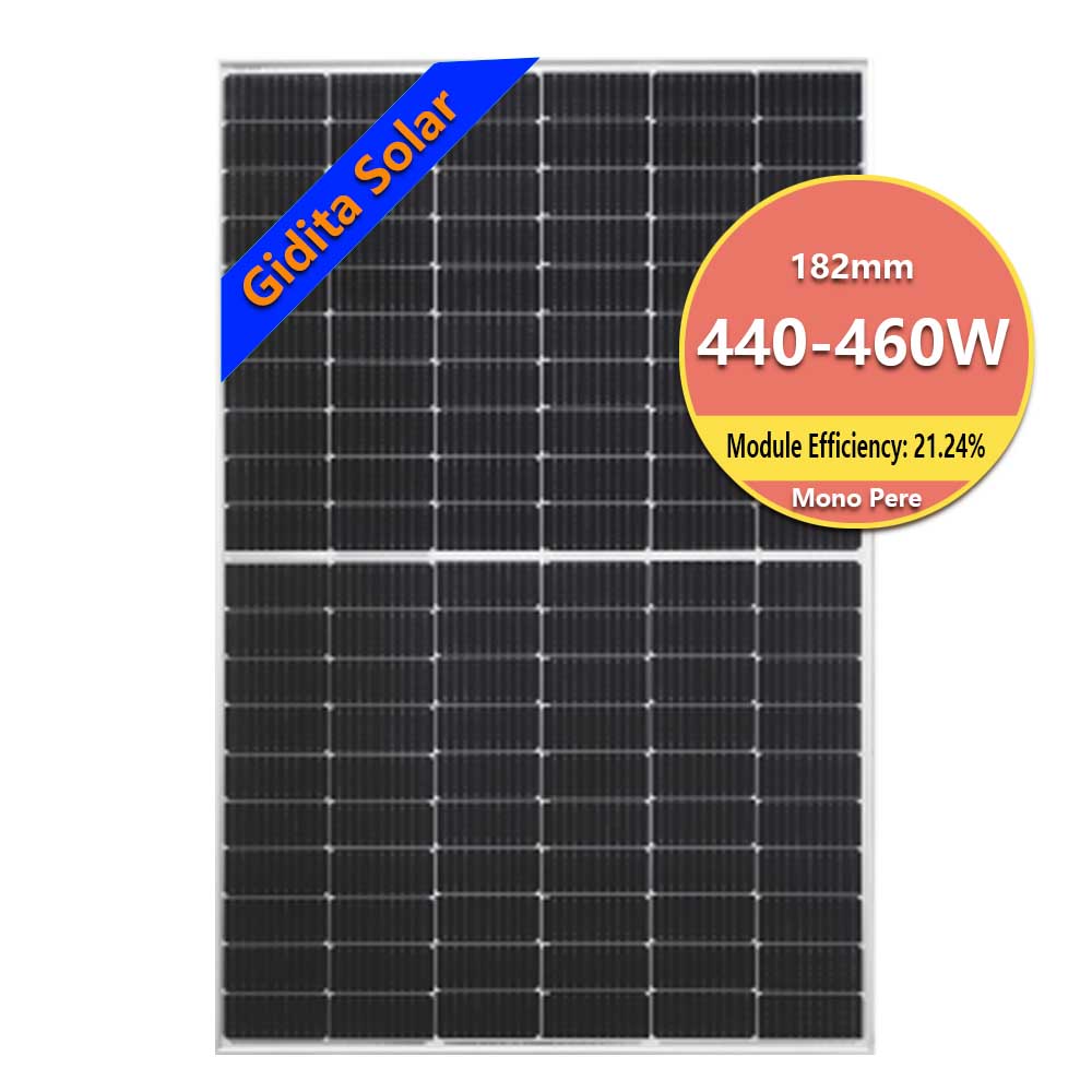 Pannello solare ad alta efficienza, Pannello solare monocristallino IP68, Pannello solare 440W 450W 460W