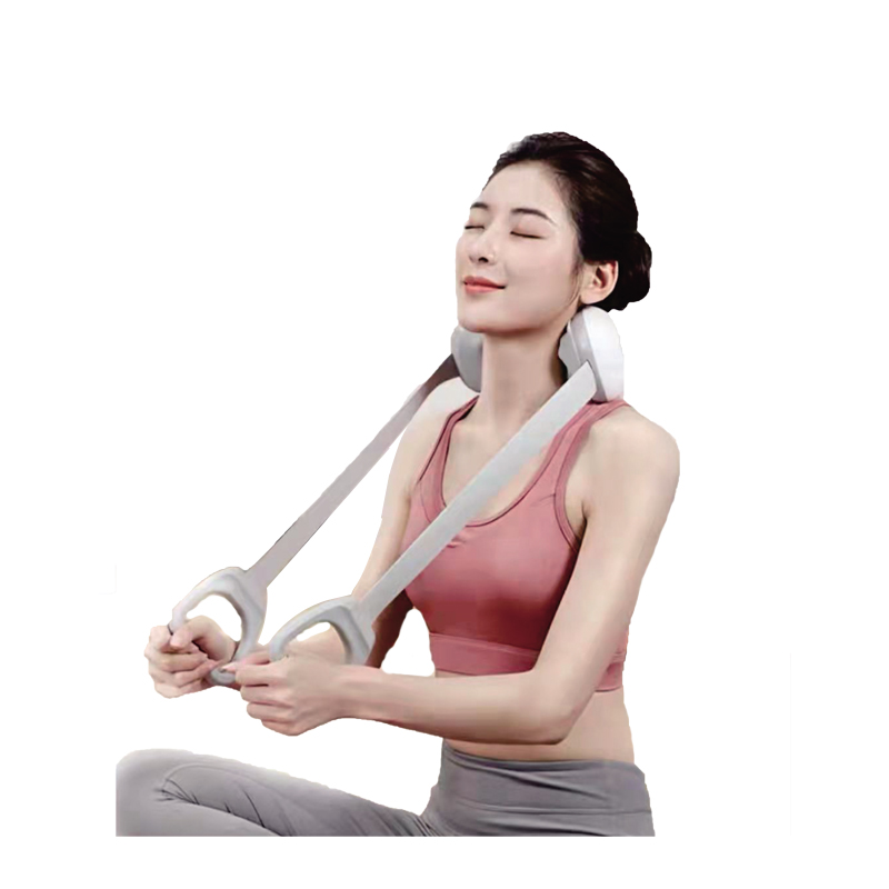 Nuovo massaggiatore pieghevole per collo e spalle Shiatsu per terapia del calore a infrarossi per auto domestica senza fili intelligente