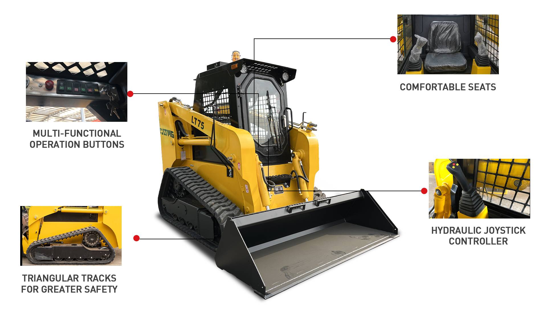 skid steer loader factory