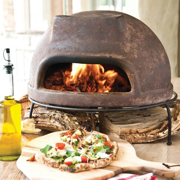 Pozzi per il fuoco del forno per pizza in argilla in stile messicano all'aperto direttamente popolari in fabbrica