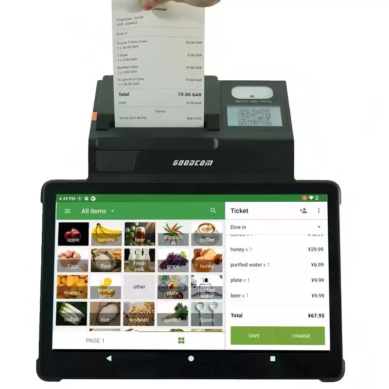 11-inch Android POS Terminal